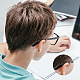 Delorigin 12 paires 6 styles poignée d'oreille de lunettes en silicone FIND-DR0001-02-4
