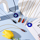 Kits de fabricación de collar colgante de diy DIY-TA0001-39-5