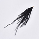 Gland de plumes d'autruche grand pendentif décorations FIND-S302-08L-3