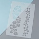 Пластиковые многоразовые шаблоны трафаретов для рисования DIY-F018-B01-4