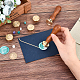 CRASPIRE 8PCS Wax Seal Stamp Set Graduation Theme 6PCS Sealing Wax Stamp Heads with 2PCS Universal Wooden Handles for Invitations Cards Birthday DIY-CP0006-24-3