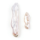 Perle baroque naturelle perles de keshi PEAR-S020-E03-1-2