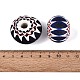 Handgefertigte Millefiori-Glas-Unterlegscheibe-Perlen&nbsp;LA-N002-36A-3