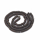 Electroplate Non-magnetic Synthetic Hematite Beads Strands G-T061-140B-2