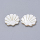 Shell perle naturali di acqua dolce X-SHEL-T007-02-2