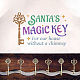 Mayjoydiy Pochoir de clés magiques du Père Noël DIY-MA0002-21B-7