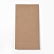 クラフト紙袋  茶色の紙袋  ハンドルなし  食品保存袋  バリーウッド  23x12x7.3cm CARB-WH0009-01-1