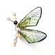 Эмалированная булавка в виде бабочки JEWB-P012-04A-1