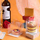 Scatole per dolci alte in plastica trasparente&nbsp;CON-WH0001-22A-4