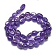 Natural Amethyst Beads Strands X-G-O186-B-05-3