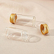 Benecreat contenitori rotondi in vetro per cosmetici GLAA-BC0001-12A-4
