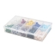 250 pz 10 fili di perle di vetro di colore solido opaco EGLA-SZ0001-22-3