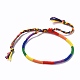 Regenbogen-Pride-Armband BJEW-F419-08-1
