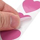 Corazón de papel pegatinas X1-DIY-I107-01F-4