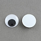 Blanco & negro grandes meneos ojos saltones cabujones diy scrapbooking manualidades accesorios de juguete KY-S002-50mm-1