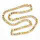 Vacuum Plating 304 Stainless Steel Figaro Chain Necklaces NJEW-S420-003A-G-3