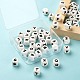 52Pcs 26 Style Food Grade Eco-Friendly Silicone Beads SIL-LS0001-03-5
