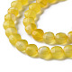 Chapelets de perles d'agate naturelle G-N326-98A-3