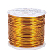 Benecreat15ゲージ220フィートアルミニウムワイヤー陽極酸化ジュエリークラフトビーズ花色アルミニウムクラフトワイヤーを作る-ゴールド AW-BC0001-1.5mm-03-1