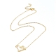 Brass Cubic Zirconia Pendant Necklace & Stud Earring Jeweley Sets SJEW-L154-11G-3