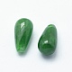 Breloques de jade du Myanmar naturel / jade birman X-G-F581-01-2