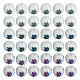 CHGCRAFT 240Pcs 3 Colors Autumn Theme Electroplate Glass Beads EGLA-CA0001-03-1
