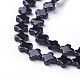 Brins de perles d'onyx noir naturel G-F619-40-2