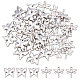 DICOSMETIC 40Pcs 2 Style Stainless Steel Animal Pendant Charms Dragonfly and Butterfly Dangle Charms Puffed Earring Pendant Charms for DIY Jewelry Crafts Making STAS-DC0007-86-1
