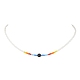 Collana di perline di semi di vetro e braccialetto di perline intrecciate SJEW-JS01283-01-3