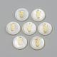 Colgantes de concha de agua dulce&nbsp;SHEL-Q010-007G-1