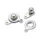 316 Surgical Stainless Steel Snap Clasps STAS-F208-02B-P-2