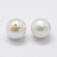 Perlas naturales abalorios de agua dulce cultivadas PEAR-P056-018-1