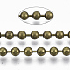 Cadenas de bolas de latón X-CHC-S008-003B-AB-2