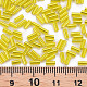 Plated Glass Bugle Beads SEED-S046-01A-30-4