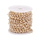 Chaînes de perles en laiton manuels CHC-I027-09G-3