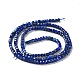 Chapelets de perles en lapis-lazuli naturel G-J400-A04-02-3
