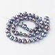 Natural Cultured Freshwater Pearl Beads Strands X-PEAR-R064-23-2