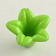 Opaque Acrylic Flower Bead Caps SACR-Q099-M55-2