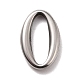 304 Stainless Steel Linking Ring Pendants STAS-B024-31P-1