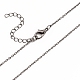 Fabbricazione della collana della catena del cavo di ferro MAK-I019-01C-B-1