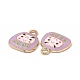 Pendentifs d'émail en alliage&nbsp;ENAM-H039-04G-E-2