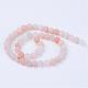 Chapelets de perles en aventurine rose naturel G-Q462-10mm-13-2