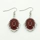 Natural Red Agate Jewelry Sets SJEW-J001-06B-2