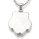 304 Stainless Steel Pendant Necklace STAS-Q203-AAT893-2-3