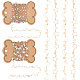 Ph pandahall Catene dorate per creazione di gioielli da 13 piedi FIND-PH0006-37-1