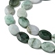 Natürliche Myanmar-Jadeit-Perlenstränge G-A092-E01-04-4