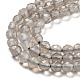 Natürlichen graue Achat Perlen Stränge G-Q004-B01-01-4