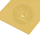 Self Adhesive Gold Foil Embossed Stickers DIY-WH0211-024-4