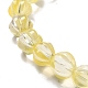Chapelets de perles en verre transparente   GLAA-F114-02B-03-3