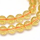 Faceted Round Grade A+ Natural Quartz Crystal Beads Strands G-H1652-6mm-03S-A+-2